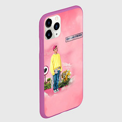 Чехол iPhone 11 Pro матовый Ваня Дмитриенко, цвет: 3D-фиолетовый — фото 2