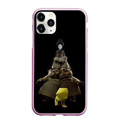 Чехол iPhone 11 Pro матовый Little Nightmares Повар, цвет: 3D-розовый