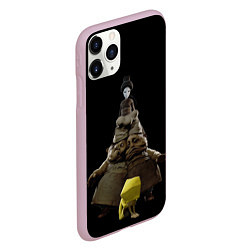 Чехол iPhone 11 Pro матовый Little Nightmares Повар, цвет: 3D-розовый — фото 2