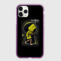 Чехол iPhone 11 Pro матовый Little Nightmares 2 замок, цвет: 3D-фиолетовый