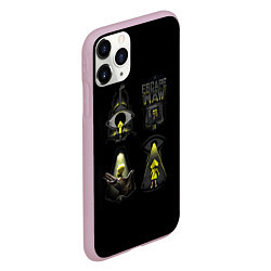 Чехол iPhone 11 Pro матовый Little Nightmares 2 арт, цвет: 3D-розовый — фото 2