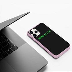 Чехол iPhone 11 Pro матовый Bambi killer, цвет: 3D-розовый — фото 2