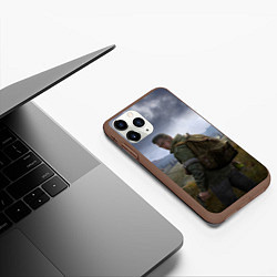 Чехол iPhone 11 Pro матовый DAYZ POSTER ДЕЙЗИ ПОСТЕР Z, цвет: 3D-коричневый — фото 2
