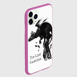 Чехол iPhone 11 Pro матовый The last guardian, цвет: 3D-фиолетовый — фото 2