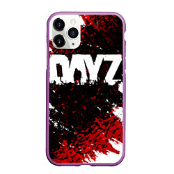 Чехол iPhone 11 Pro матовый DayZ, цвет: 3D-фиолетовый