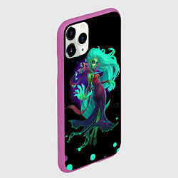 Чехол iPhone 11 Pro матовый Death prophet Dota 2, цвет: 3D-фиолетовый — фото 2