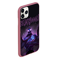 Чехол iPhone 11 Pro матовый Блэкхол Dota 2, цвет: 3D-малиновый — фото 2