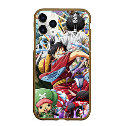 Чехол iPhone 11 Pro матовый ONE PIECE ВАН ПИС