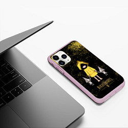 Чехол iPhone 11 Pro матовый Little Nightmares, цвет: 3D-розовый — фото 2