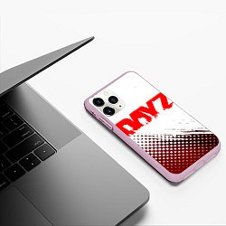 Чехол iPhone 11 Pro матовый Dayz, цвет: 3D-розовый — фото 2