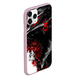 Чехол iPhone 11 Pro матовый BERSERK БЕРСЕРК, цвет: 3D-розовый — фото 2