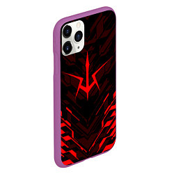 Чехол iPhone 11 Pro матовый КОД ГИАС CODE GEASS, цвет: 3D-фиолетовый — фото 2
