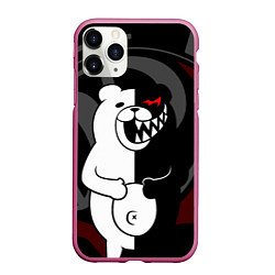 Чехол iPhone 11 Pro матовый MONOKUMA МОНОКУМА DANGANRO