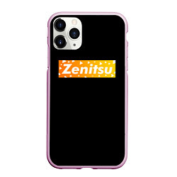 Чехол iPhone 11 Pro матовый ЗЕНИЦУ ZENITSU, цвет: 3D-розовый