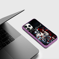 Чехол iPhone 11 Pro матовый NIGHTWISH, цвет: 3D-фиолетовый — фото 2