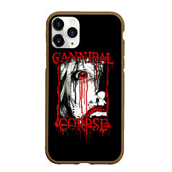 Чехол iPhone 11 Pro матовый Cannibal Corpse 2