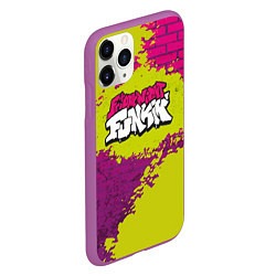 Чехол iPhone 11 Pro матовый Friday Night Funkin Кислотный, цвет: 3D-фиолетовый — фото 2