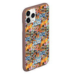 Чехол iPhone 11 Pro матовый Jazz, цвет: 3D-коричневый — фото 2