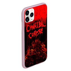 Чехол iPhone 11 Pro матовый CANNIBAL CORPSE, цвет: 3D-розовый — фото 2