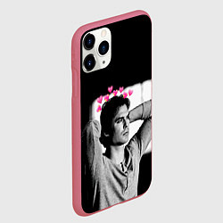 Чехол iPhone 11 Pro матовый Дневники вампира, цвет: 3D-малиновый — фото 2