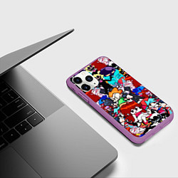 Чехол iPhone 11 Pro матовый FRIDAY NIGHT FUNKIN, цвет: 3D-фиолетовый — фото 2