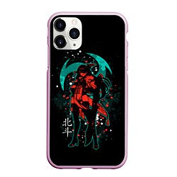 Чехол iPhone 11 Pro матовый GENSHIN IMPACT, БЭЙ ДОУ, цвет: 3D-розовый