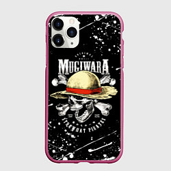 Чехол iPhone 11 Pro матовый ONE PIECE ВАН ПИС, цвет: 3D-малиновый