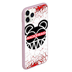 Чехол iPhone 11 Pro матовый Radiohead, цвет: 3D-розовый — фото 2