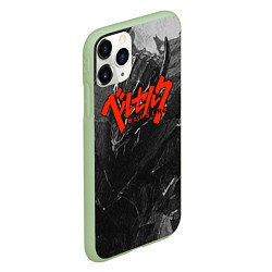 Чехол iPhone 11 Pro матовый BERSERK БЕРСЕРК, цвет: 3D-салатовый — фото 2