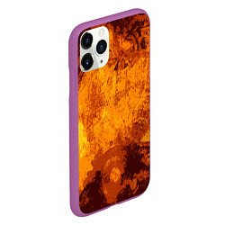 Чехол iPhone 11 Pro матовый Стимпанк, цвет: 3D-фиолетовый — фото 2