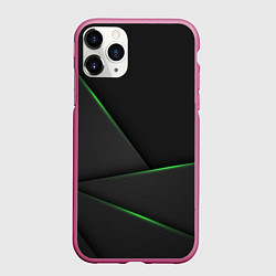 Чехол iPhone 11 Pro матовый КАРМАН, цвет: 3D-малиновый