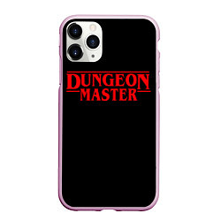 Чехол iPhone 11 Pro матовый Stranger Dungeon Master, цвет: 3D-розовый