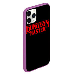 Чехол iPhone 11 Pro матовый Stranger Dungeon Master, цвет: 3D-фиолетовый — фото 2