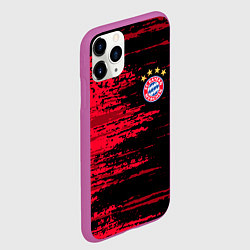 Чехол iPhone 11 Pro матовый BAYERN MUNCHEN, цвет: 3D-фиолетовый — фото 2