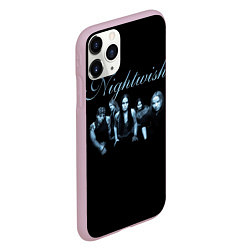 Чехол iPhone 11 Pro матовый Nightwish with old members, цвет: 3D-розовый — фото 2