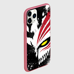 Чехол iPhone 11 Pro матовый БЛИЧ МАСКА BLEACH, цвет: 3D-малиновый — фото 2