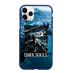 Чехол iPhone 11 Pro матовый DARKSOULS Project Dark, цвет: 3D-тёмно-синий