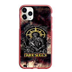 Чехол iPhone 11 Pro матовый DARKSOULS ТЕМНЫЕ ДУШИ