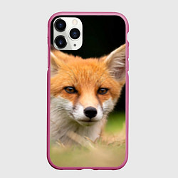 Чехол iPhone 11 Pro матовый Мордочка лисицы