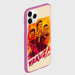 Чехол iPhone 11 Pro матовый Ykuza Zero, цвет: 3D-фиолетовый — фото 2