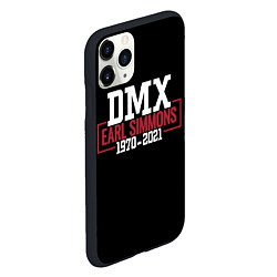 Чехол iPhone 11 Pro матовый Earl Simmons 1970-2021 DMX, цвет: 3D-черный — фото 2