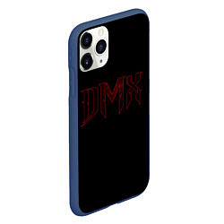 Чехол iPhone 11 Pro матовый DMX, цвет: 3D-тёмно-синий — фото 2