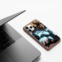 Чехол iPhone 11 Pro матовый Solo leveling, цвет: 3D-коричневый — фото 2