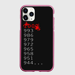 Чехол iPhone 11 Pro матовый 1000 - 7 Tokyo Ghoul, цвет: 3D-малиновый