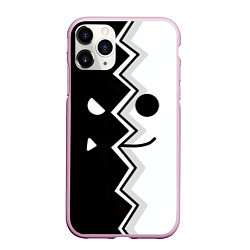 Чехол iPhone 11 Pro матовый Geometry Dash: Fondo, цвет: 3D-розовый