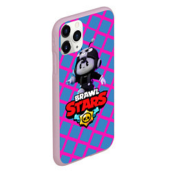 Чехол iPhone 11 Pro матовый Brawl Stars Pink, цвет: 3D-розовый — фото 2