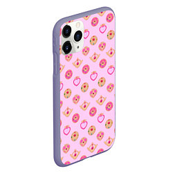 Чехол iPhone 11 Pro матовый Sailor Moon, цвет: 3D-серый — фото 2