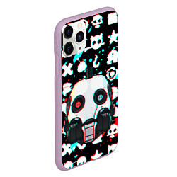 Чехол iPhone 11 Pro матовый ЛЮБОВЬ СМЕРТЬ И РОБОТЫ ГЛИТЧ, цвет: 3D-сиреневый — фото 2