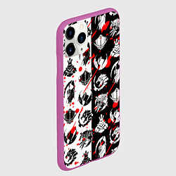 Чехол iPhone 11 Pro матовый SOLO LEVELING ГИЛЬДИИ, цвет: 3D-фиолетовый — фото 2