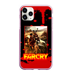 Чехол iPhone 11 Pro матовый FARCRY ФАРКРАЙ GAME, цвет: 3D-розовый
